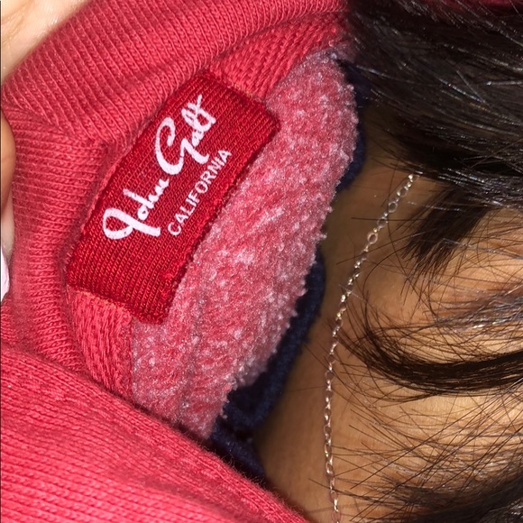 brandy melville red USA oversized hoodie - Picture 4 of 4